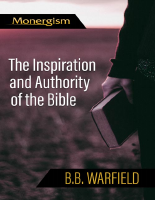 The Inspiration and Authority o - B. B. Warfield.pdf